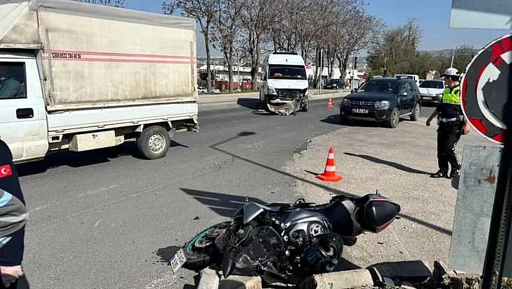 Elazığ’da Trafik Kazası: Motosiklet Sürücüsü Yaralandı