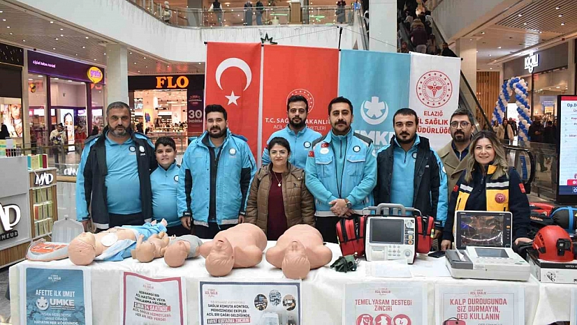 Elazığ'da acil sağlık hizmetleriyle ilgili bir etkinlik düzenlendi.