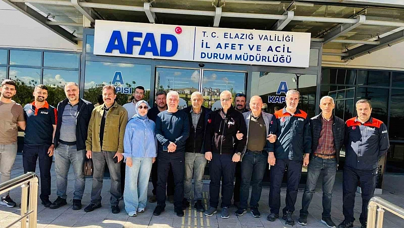 Elazığ'da AFAD Ekipleri Enkazda İletişim Eğitimi Aldı