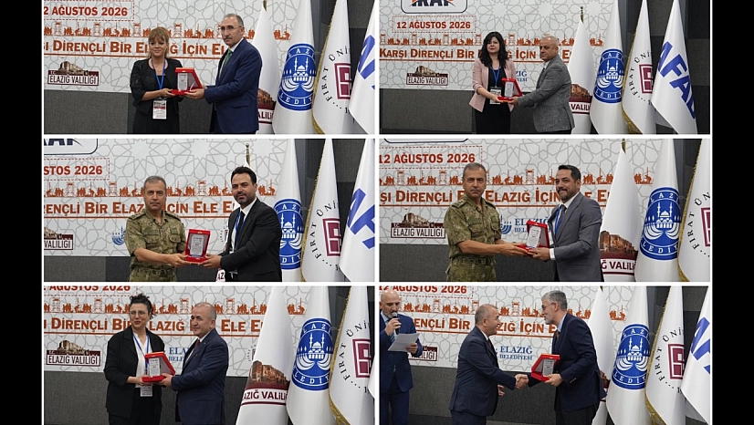 Elazığ'da Afet Risk Azaltma (İRAP) Çalıştayı Gerçekleştirildi