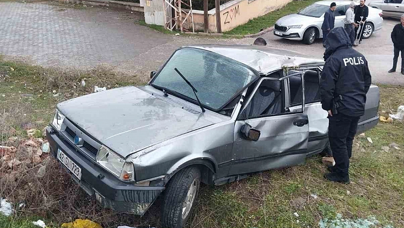 Elazığ'da Kaza: 1 Kişi Yaralandı