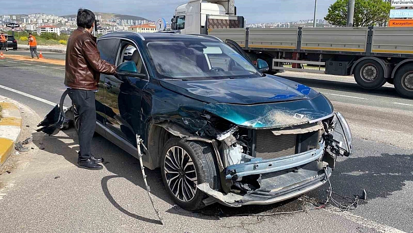 Elazığ'da Meydana Gelen Kazada 1 Kişi Yaralandı