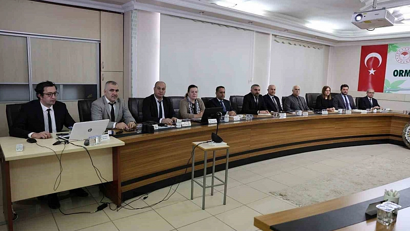 Elazığ Orman Bölge Müdürlüğü'nde Çalışmalar Değerlendirildi