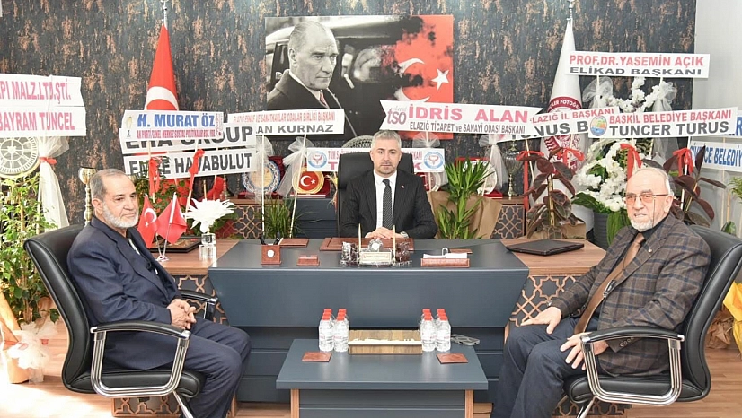 Elazığ Ticaret Borsası'ndan Esnaf Odalarına 'Hayırlı Olsun' Ziyareti