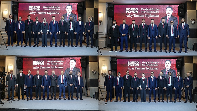 Elazığ TSO Başkan Adayı Ahmet Ballıca'dan 'Bordo Vizyon' Tanıtım Toplantısı