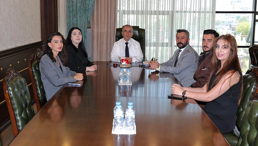Elazığ Valimiz Numan Hatipoğlu'nu Makamında Ziyaret Ettik