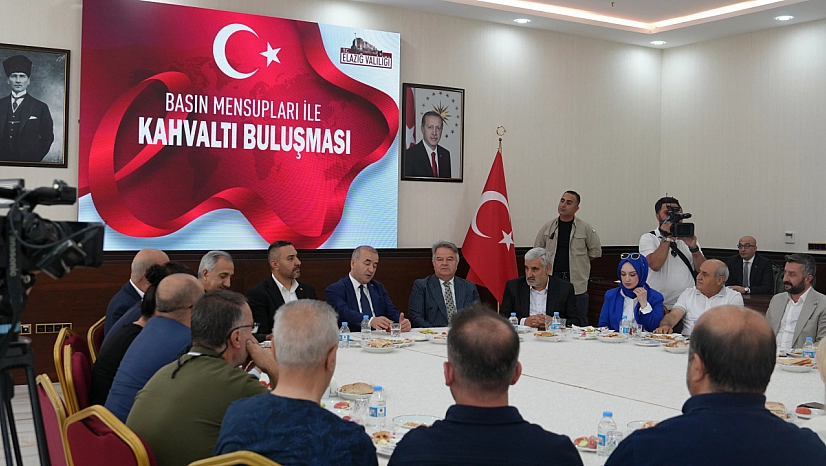 Elazığ Valisi Numan Hatipoğlu Basın Mensuplarıyla Buluştu