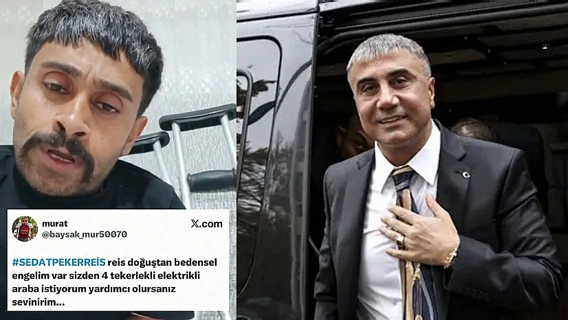Sedat Peker'den Engelli Vatandaşa Elektrikli Araç Desteği