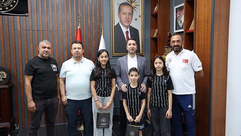 Eskrim İl Temsilciliğinden İl Müdürü Abdulsamet Eren'e Teşekkür Ziyareti