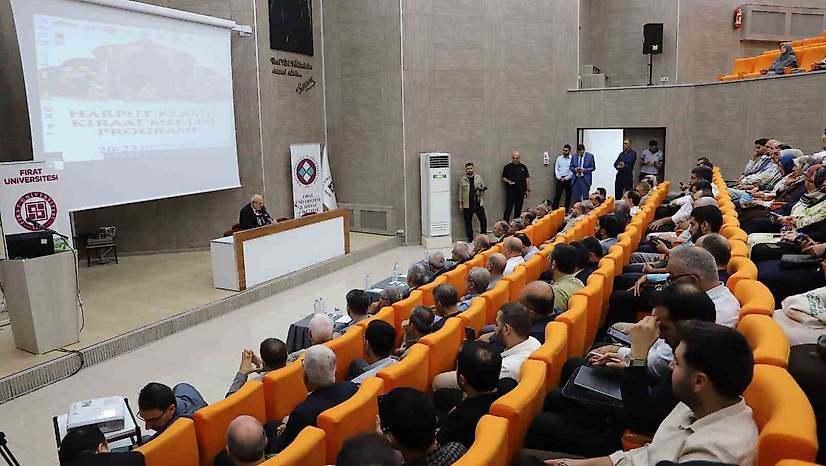 Fırat Üniversitesi'nde Harput Klasik Kıraat Meclisi Buluşması