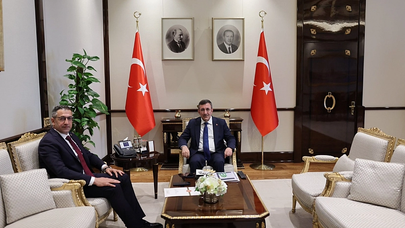 Işıkver, Cumhurbaşkanı Yardımcısı Yılmaz İle İstişarelerde Bulundu