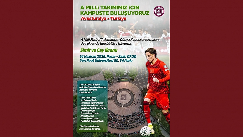 Kampüste Milli Heyecan