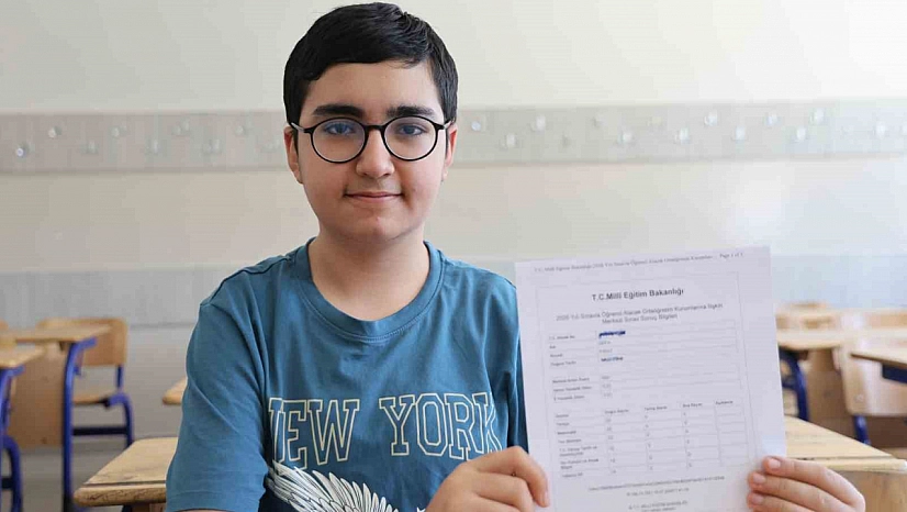 LGS Birincisi Fırat: 'Bu Başarı İçin 4 Yıldır Çalışıyorum'