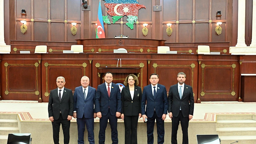 Milletvekili Nazırlı Bakü'de