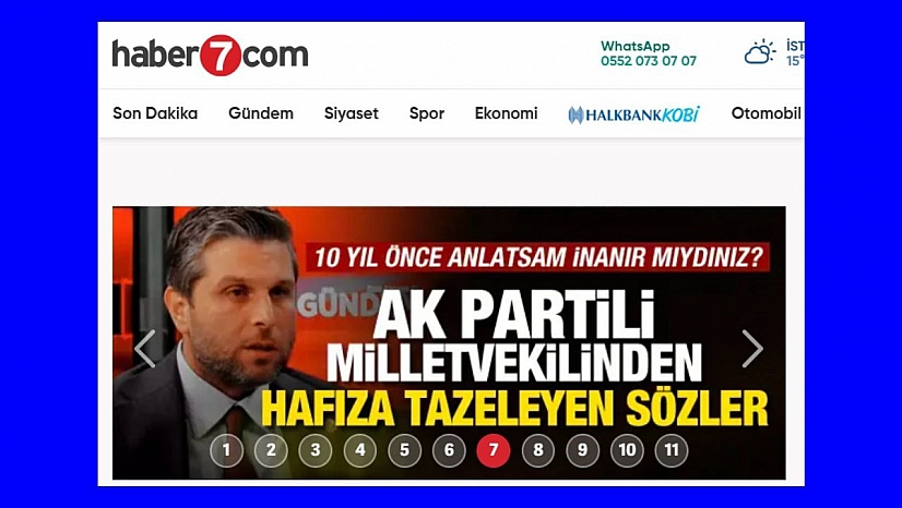 Nazırlı'nın Açıklamaları Türkiye Gündeminde