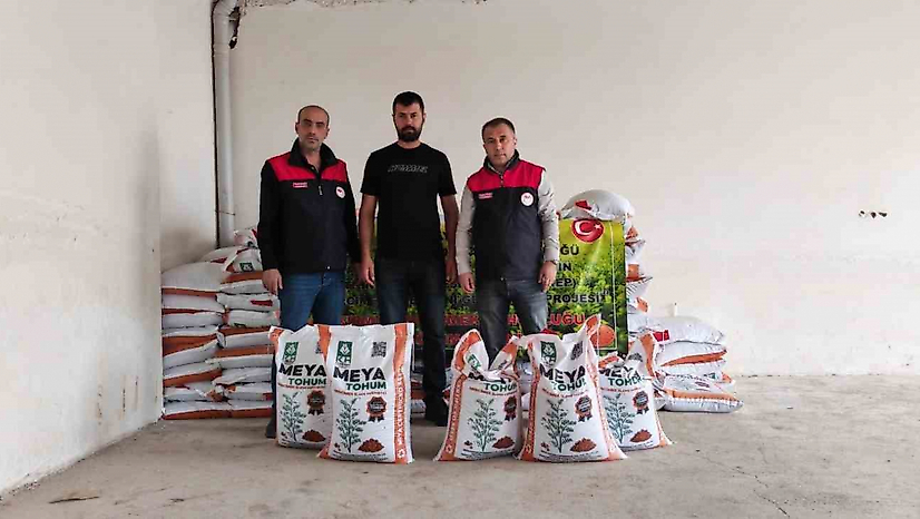 Palu'da Çiftçilere Yüzde 70 Hibeli Mercimek Tohumu Dağıtıldı