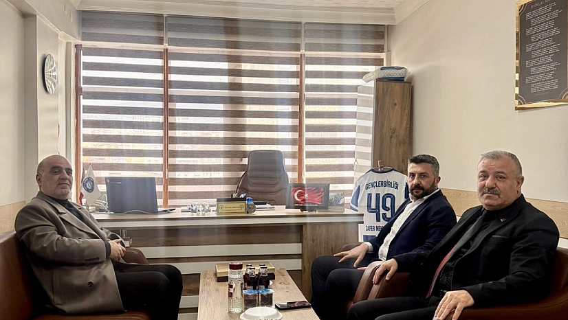 Türk Yerel Hizmet-Sen Elazığ Şubesi'ne Anlamlı Ziyaret