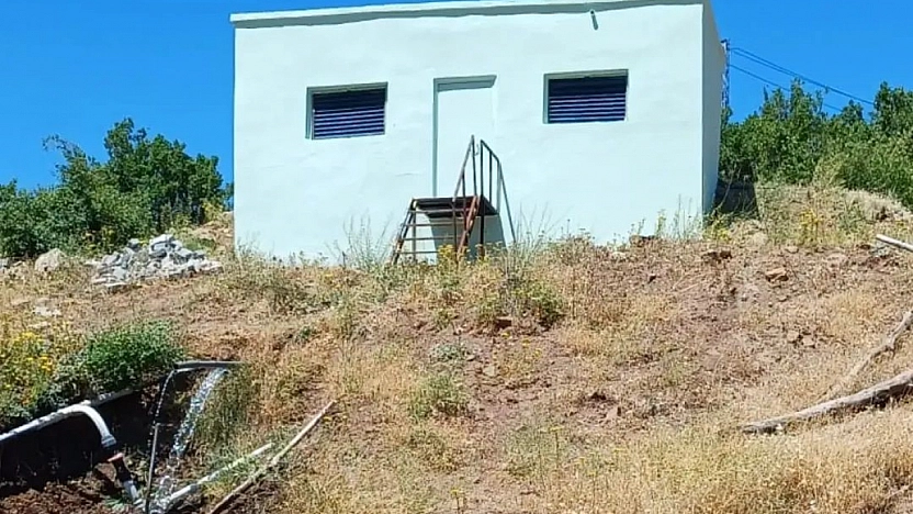 Alacakaya'nın Köylerinde Su Depoları Yenilendi