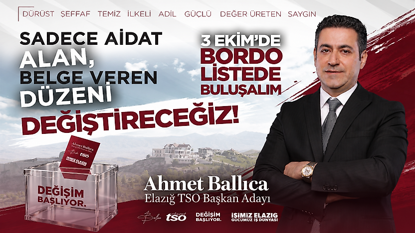 Ballıca: 'Sadece Aidat Alan, Belge Veren Düzeni Değiştireceğiz'