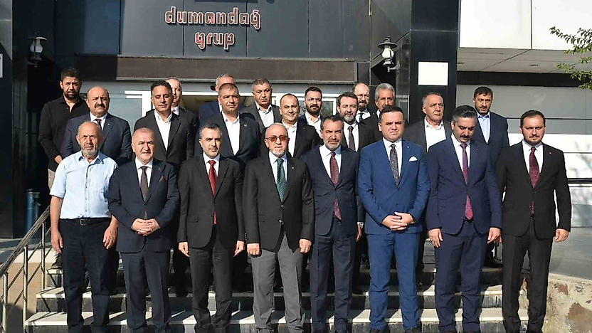 Başkan Dumandağ'dan Bakan Yardımcısı Aydoğdu ve İl Protokolüne Ev Sahipliği