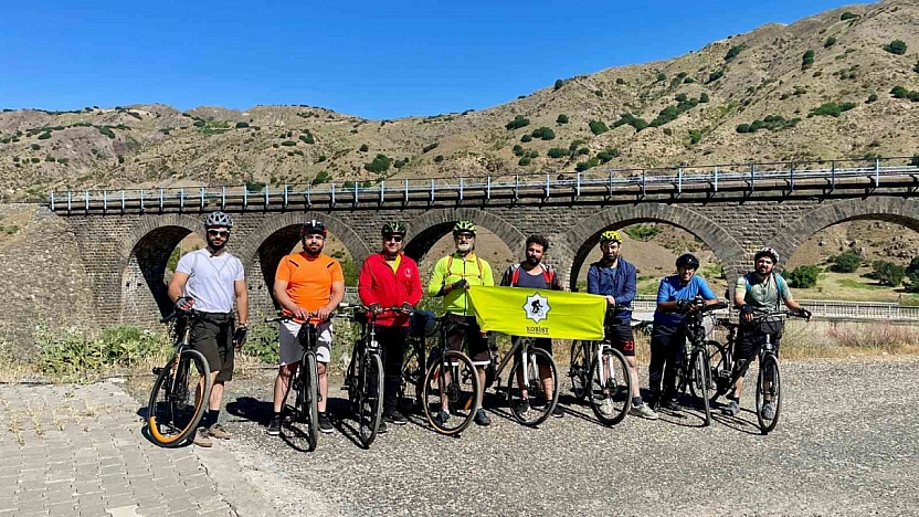 Bisiklet Severler Palu'da Buluştu
