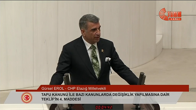 CHP'li Gürsel Erol: 'Yeni Bir Kararname ile Satışın İptalini Resmiyet Kazanması Gerekiyor'