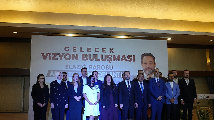 Elazığ Barosu Başkanı Av. Melih Efe'den 'Gelecek Vizyonu' Buluşması