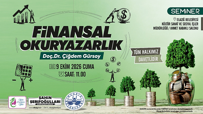 Elazığ Belediyesi'nden 'Finansal Okuryazarlık' Semineri