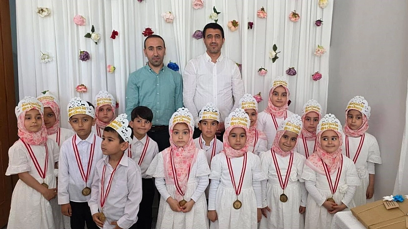 Elazığ'da Miniklerin Kur'an Kursu Eğitimi Sona Erdi