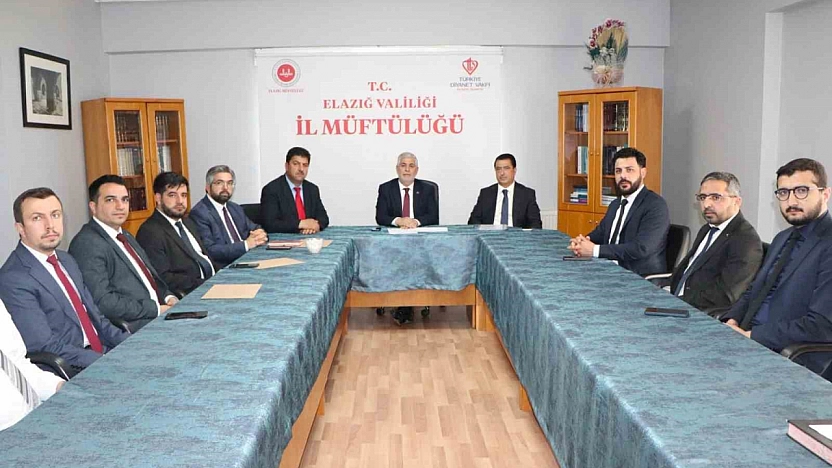 Elazığ'da Din Hizmetleri Değerlendirme Toplantısı Gerçekleştirildi