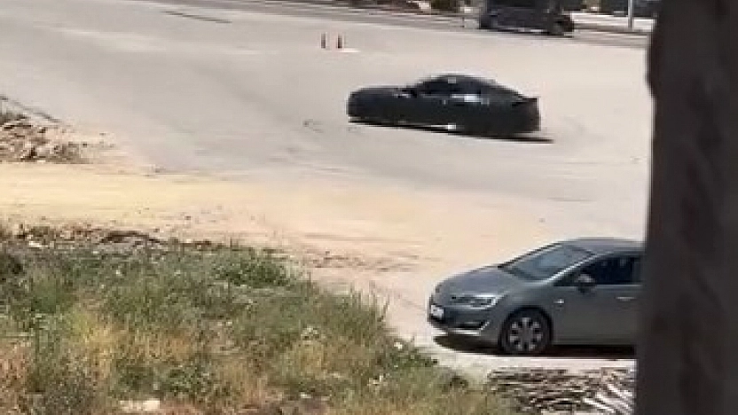 Elazığ'da Trafikte Tehlikeli Şov: Drift Kamerada