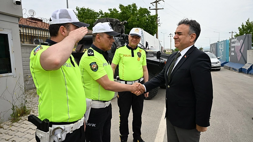 Emniyet Müdürü Karan'dan Polis Teşkilatına Bayram Ziyareti