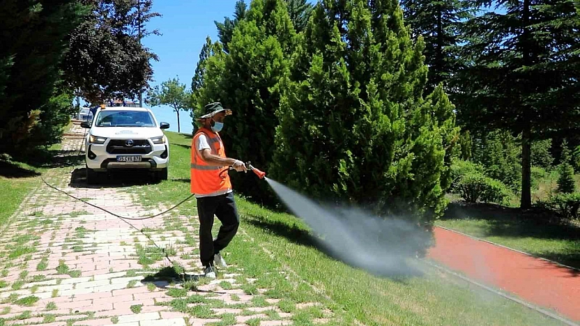 Elazığ'da Haşereyle Mücadele Çalışmaları Devam Ediyor