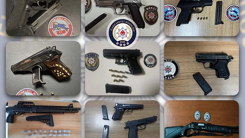 Elazığ'da Kesinleşmiş Hapis Cezası Bulunan 78 Zanlı Yakalandı