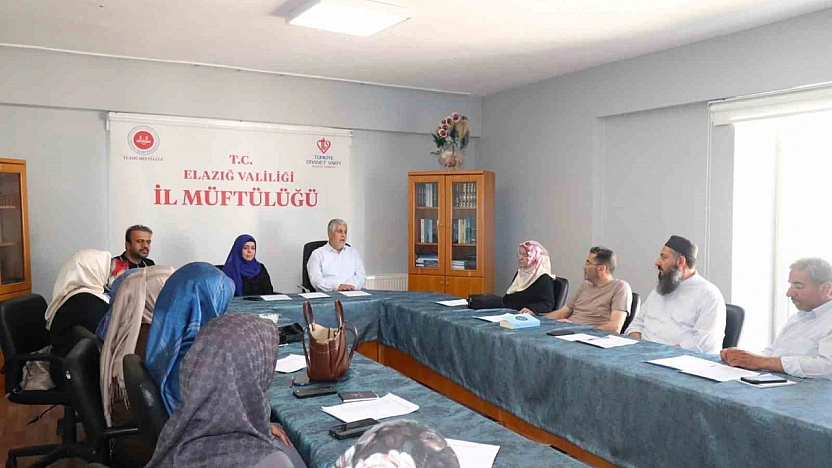 Elazığ'da Manevi Rehberlik Çalışmaları Masaya Yatırıldı
