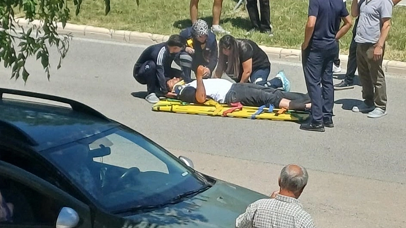 Elazığ'da Motosiklet Kazasında 1 Kişi Yaralandı