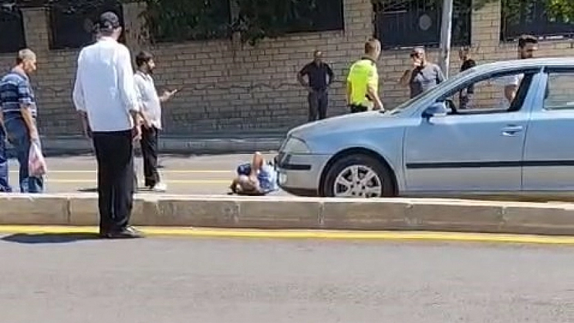 Elazığ'da Otomobil Yayaya Çarptı: 1 Yaralı