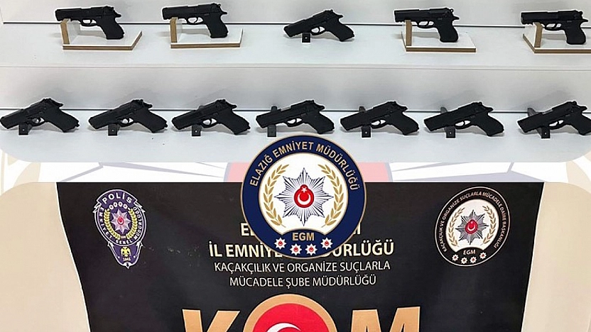Elazığ'da Ruhsatsız Silah Operasyonu: 2 Şüpheli Tutuklandı