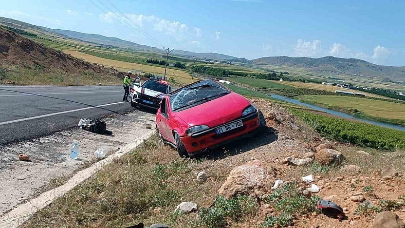 Elazığ'da Meydana Gelen Kazada 1 Kişi Yaralandı