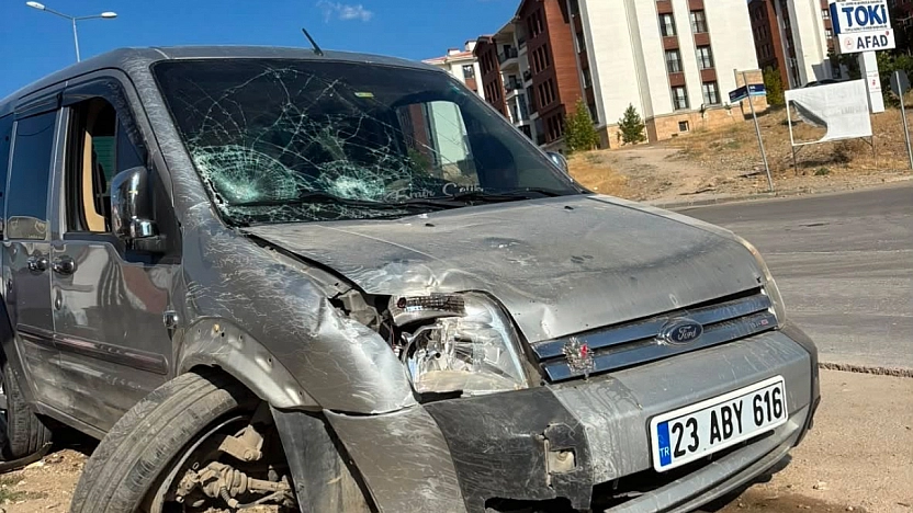 Elazığ'da Trafik Kazası: 1 Yaralı