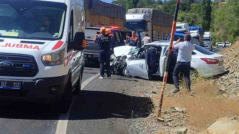Elazığ'da Meydana Gelen Trafik Kazasında 1 Kişi Yaralandı