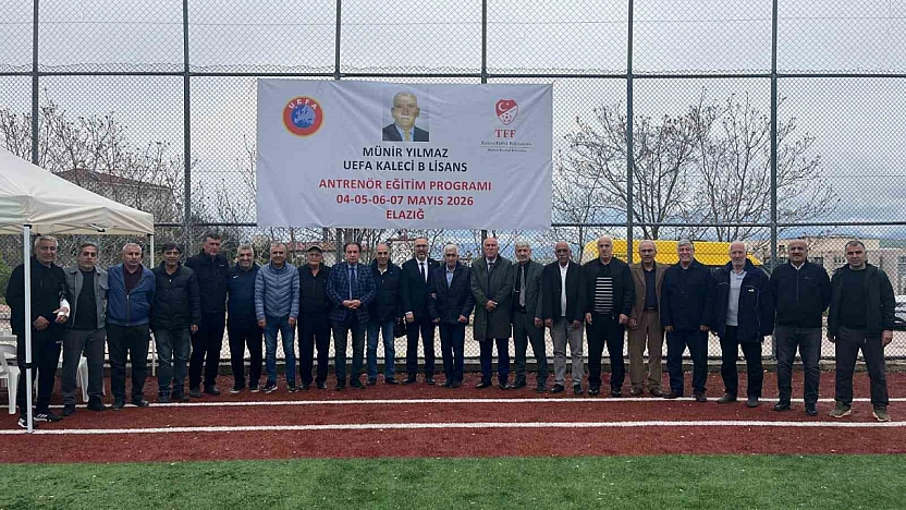 Elazığ'da UEFA Kaleci B Eğitimi Start Aldı