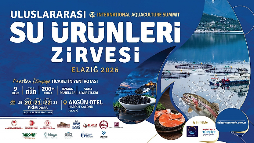 Elazığ'da Uluslararası Su Ürünleri Zirvesi Düzenlenecek