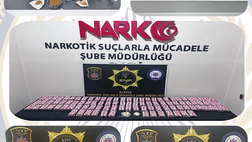 Elazığ'da Uyuşturucuya Geçit Yok: 7 Tutuklama