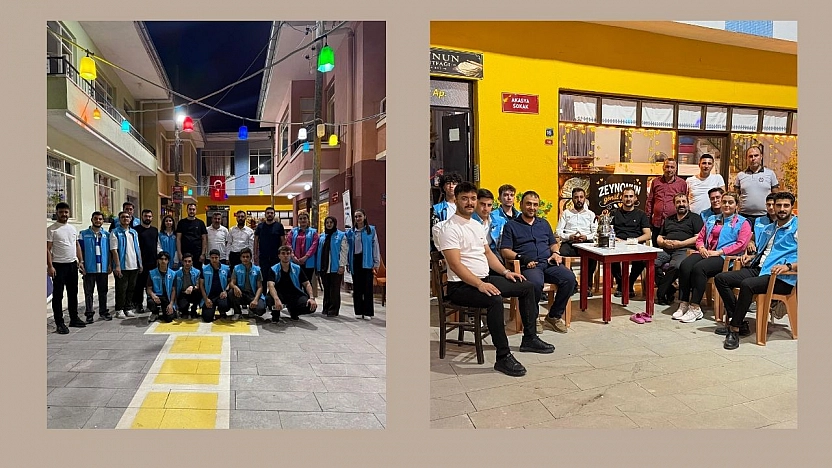 Elazığ Gençlik Meclisi'nden 80'ler Sokağı'nda Nostalji Dolu Buluşma