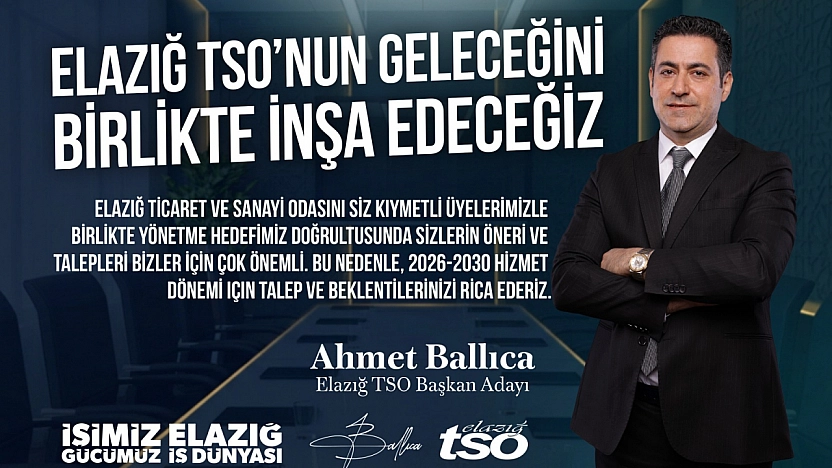 Elazığ TSO Başkan Adayı Ahmet Ballıca Seçim Çalışmalarına Devam Ediyor