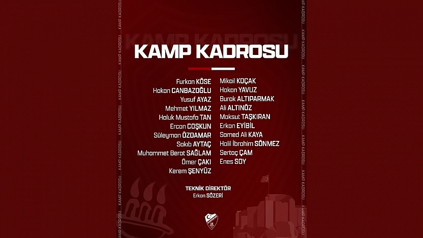 Elazığspor, Adana Deplasmanına 21 Futbolcuyla Gitti