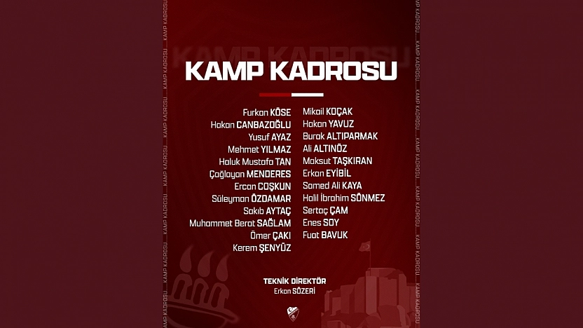 Elazığspor Bursa'ya 23 Kişilik Kadroyla Hareket Etti
