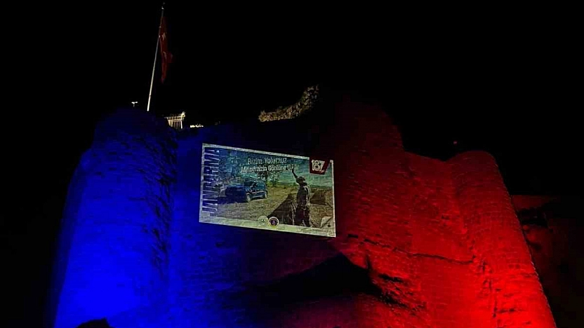 Harput'ta Jandarmadan 187'nci Yıl Gösterisi