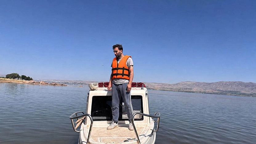 Keban Baraj Gölü'nde Yaz Mevsimi Balık Örnekleme Mesaisi